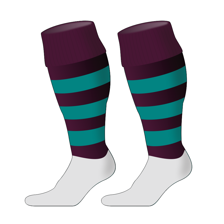 Custom Rugby Sock Design 252 Badger Sportswear Custom Rugby Kits