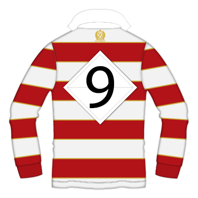 Warley RFC Anniversary Traditional Bespoke Rugby Shirt - Image 2
