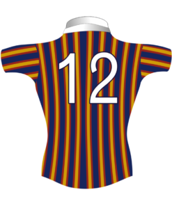 Alternative view of Funny Personalised Rugby Tour Shirt TRS 579