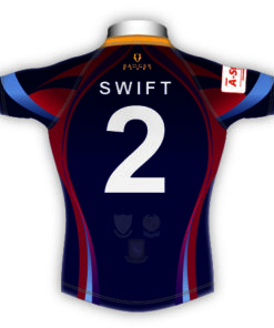 Alternative view of Old Yardleians & Edwardians & Exiles Rugby Shirt