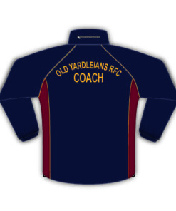Alternative view of Old Yardleians Rugby Training Coat