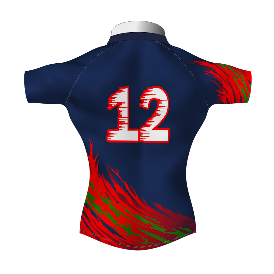 Unusual Bespoke Rugby Tour Shirt TRS 595 Stockholm Sharks Kit Shop